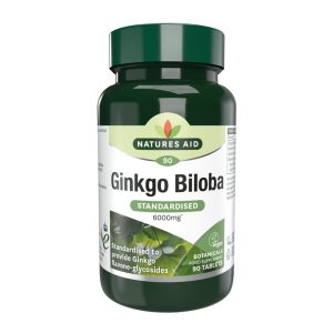 Natures Aid Ginkgo Biloba 6000 mg tabletta 90 db